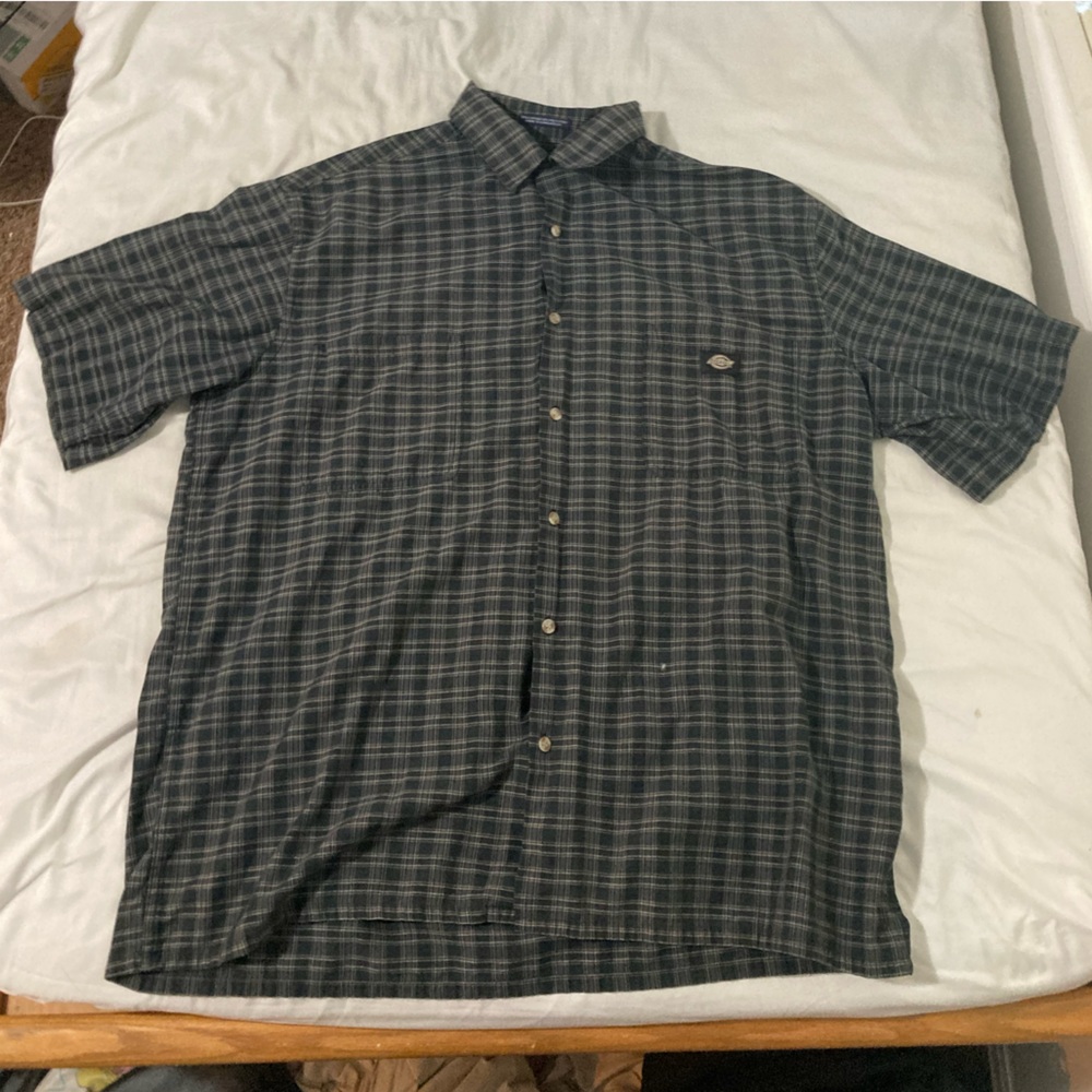 Dickies short sleeve button down